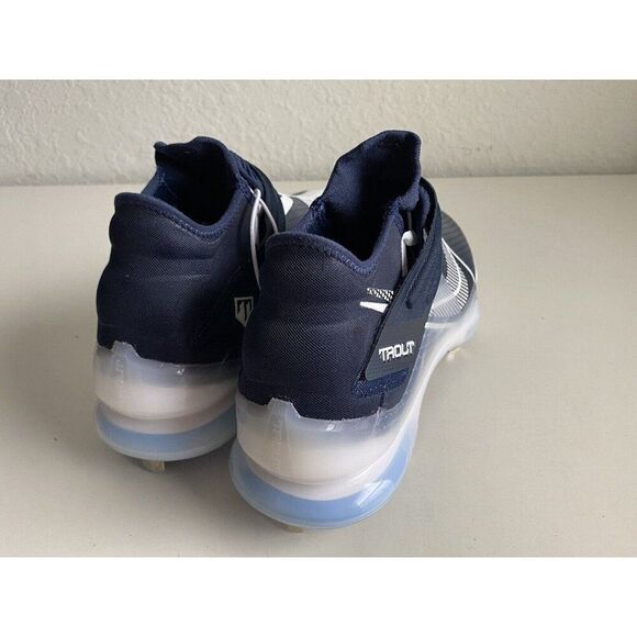 Mens Sz 14 Nike Force Zoom Mike Trout 7 Baseball Cleats CI3134-403 Blue White - Picture 10 of 11